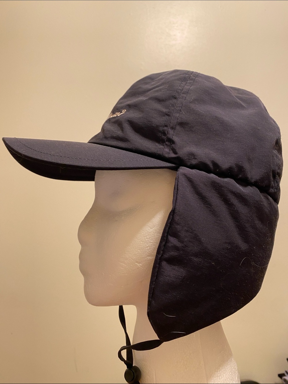 Eddie Bauer Black Earflap Cap